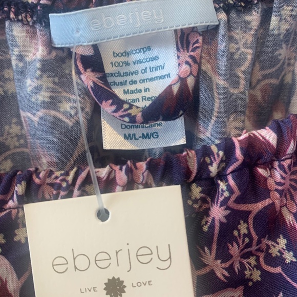 NWT Eberjey Moon Flowers Florence Midi🌸 M/L - Picture 6 of 10